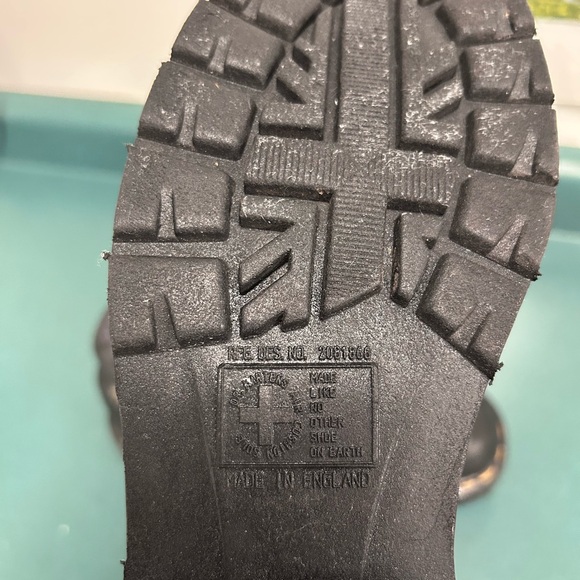 Dr. Martens Black and Tan Lace Up Boots - Picture 7 of 10